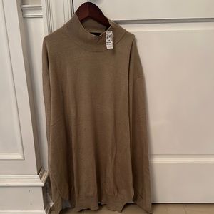 Men’s new w tags Jos. A. Bank XXL 100% silk sweater